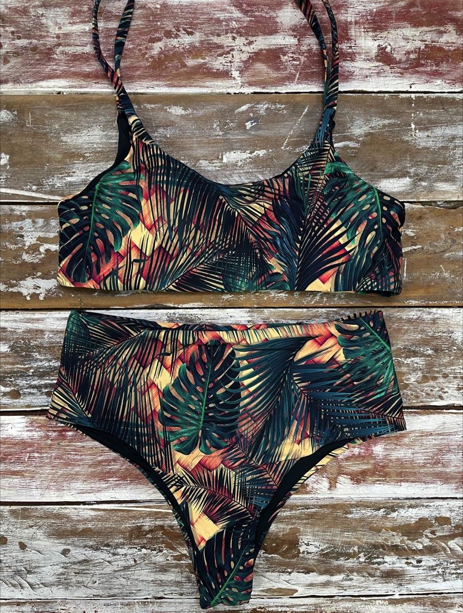 Maillot de Bain 2 Pièces JUNGLE