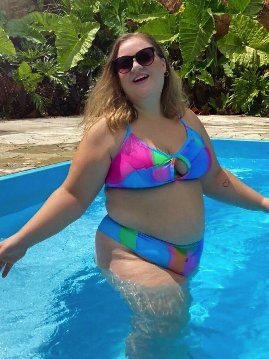 Maillot de Bain Grande Taille 2 Pièces G4