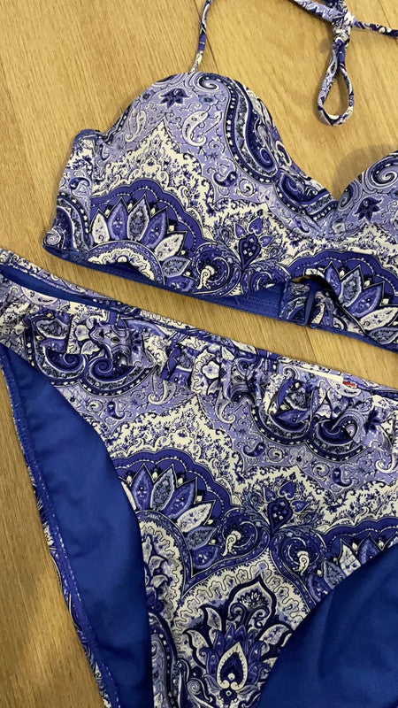 2 pieces ensemble  bleu  CAMAIEU Size 2XL 44/16
