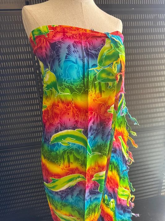 Pareo taille Unique Fluo