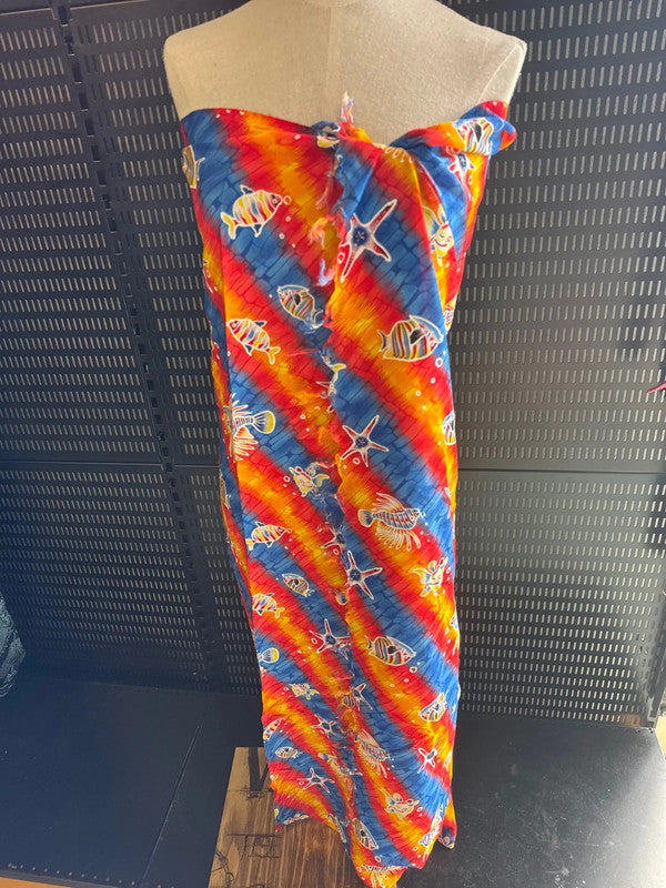 Pareo Couleurs et motifs assorties Fluo  TU