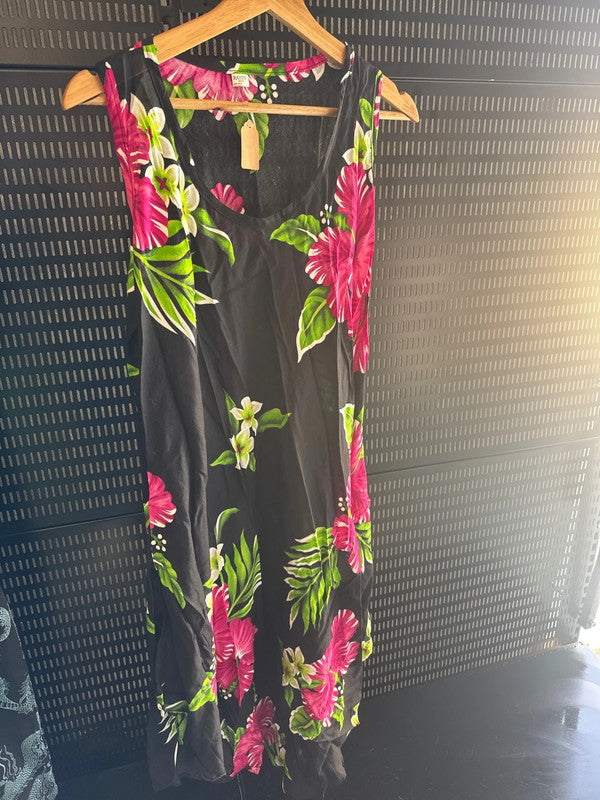 Robe a fleur rose  T U