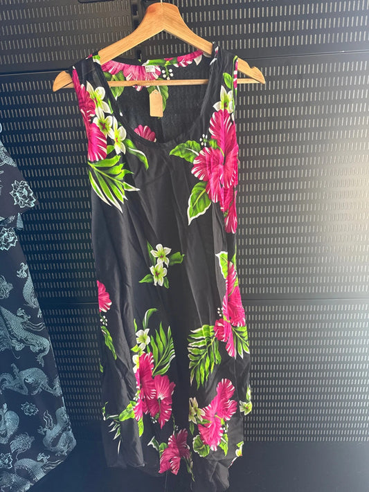 Robe a fleur rose  T U